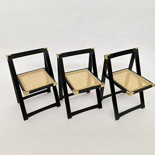 Trieste 折叠藤面椅